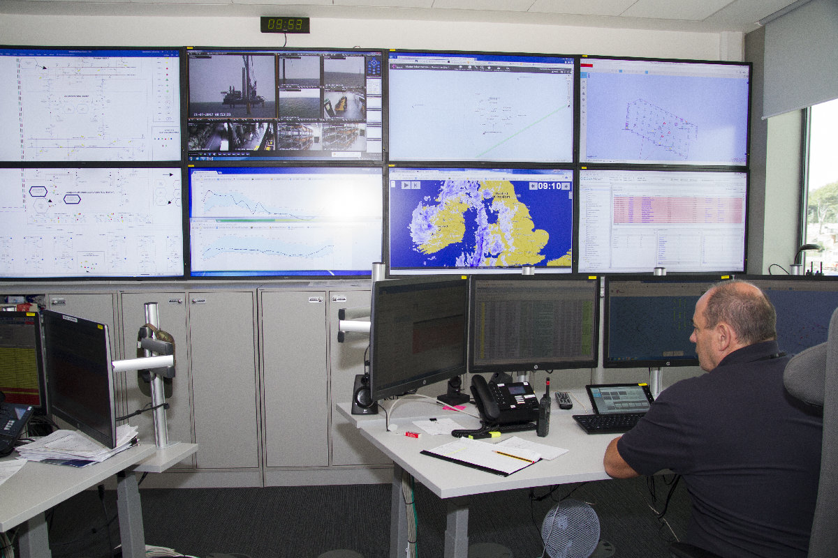 The Control Room at the heart of the Equinor O&M Hub