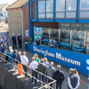 New wind farm exhibit is ready to welcome North Norfolk's visitors