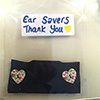 Ear savers - to protect NHS staff's ears as they wear masks - made by Charlotte Monsey, Equinor